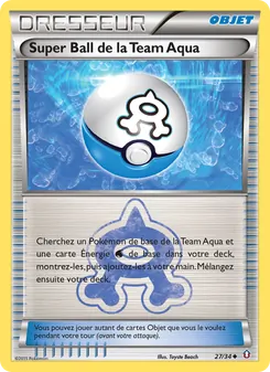 Super Ball de la Team Aqua 27/34 — Double Crisis