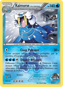 Kaimorse de la Team Aqua 5/34 — Double Crisis