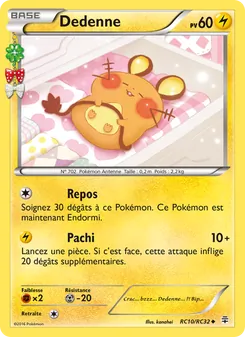 Dedenne RC10/RC32 — Generations
