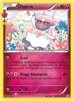 Diancie RC22/RC32 — Generations