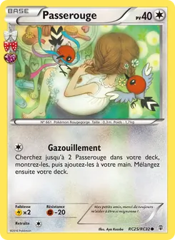 Passerouge RC25/RC32 — Generations