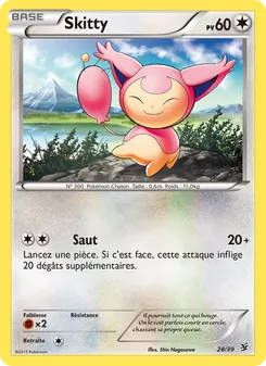 Skitty 28/39 — Kalos Starter Set