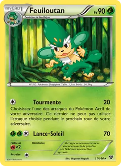 Feuiloutan 11/146 — XY
