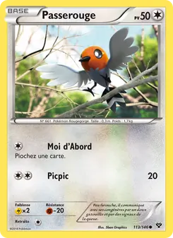 Passerouge 113/146 — XY