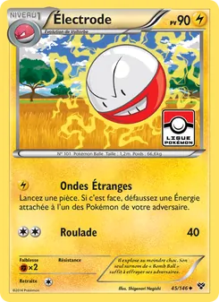 Électrode 45/146 — XY