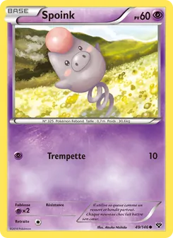 Spoink 49/146 — XY