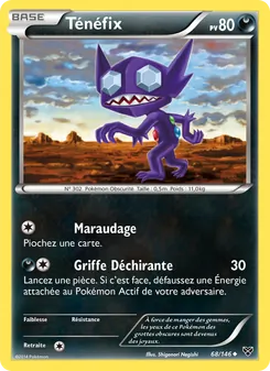 Ténéfix 68/146 — XY