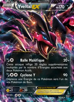 Yveltal EX 79/146 — XY