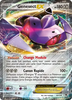 Genesect EX 64/124 — Fates Collide