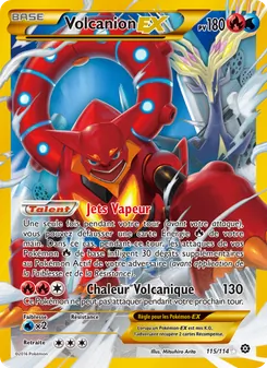 Volcanion EX 115/114 — Steam Siege