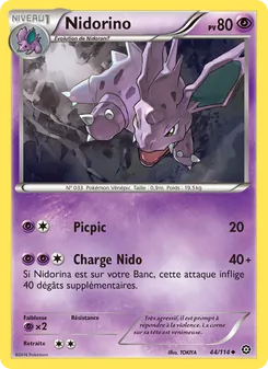 Nidorino 44/114 — Steam Siege