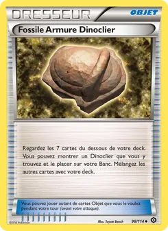 Fossile Armure Dinoclier 98/114 — Steam Siege
