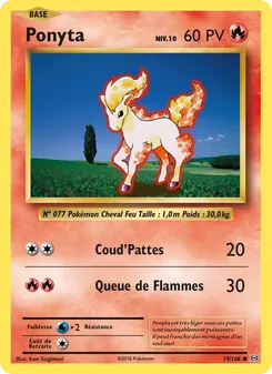Ponyta 19/108 — Evolutions