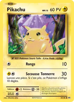 Pikachu 35/108 — Evolutions