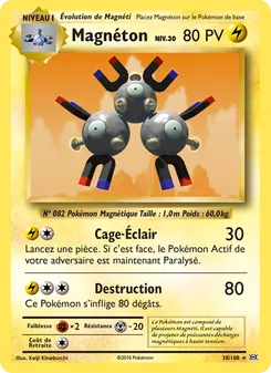 Magnéton 38/108 — Evolutions