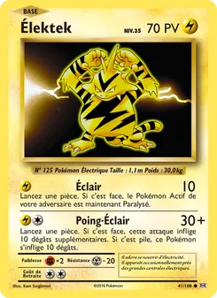 Élektek 41/108 — Evolutions
