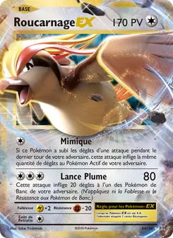 Roucarnage EX 64/108 — Evolutions