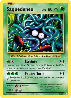 Saquedeneu 8/108 — Evolutions