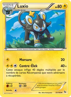 Luxio 33/106 — Flashfire