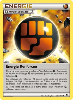 Énergie Renforcée 104/111 — Furious Fists