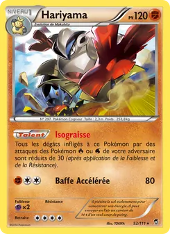 Hariyama 52/111 — Furious Fists