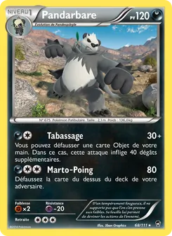 Pandarbare 68/111 — Furious Fists