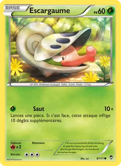 Escargaume 8/111 — Furious Fists