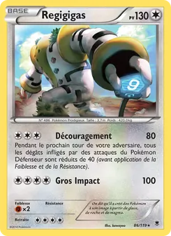 Regigigas 86/119 — Phantom Forces