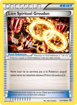 Lien Spirituel Groudon 131/160 — Primal Clash