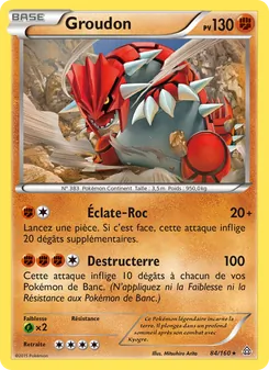 Groudon 84/160 — Primal Clash
