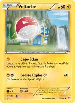 Voltorbe 21/108 — Roaring Skies