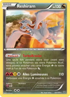 Reshiram 63/108 — Roaring Skies