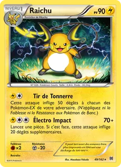 Raichu 49/162 — BREAKthrough