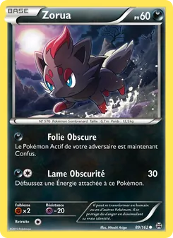 Zorua 89/162 — BREAKthrough