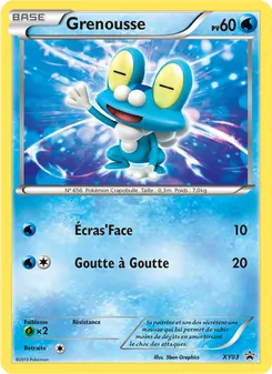 Grenousse XY03 — XY Black Star Promos