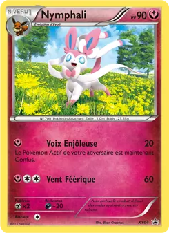 Nymphali XY04 — XY Black Star Promos