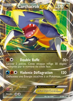 Carchacrok EX XY09 — XY Black Star Promos