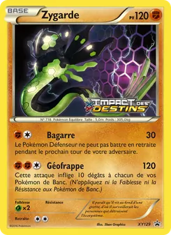 Zygarde XY129 — XY Black Star Promos
