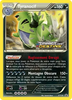 Tyranocif XY130 — XY Black Star Promos