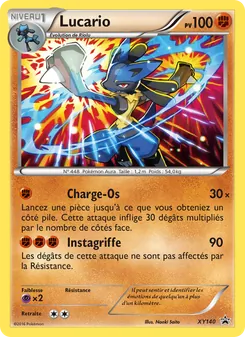 Lucario XY140 — XY Black Star Promos