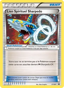 Lien Spirituel Sharpedo XY201 — XY Black Star Promos