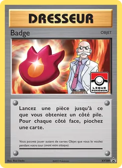 Badge XY209 — XY Black Star Promos