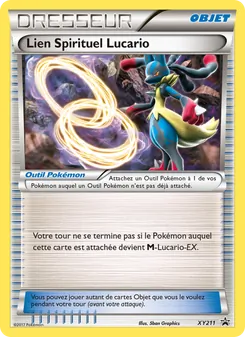 Lien Spirituel Lucario XY211 — XY Black Star Promos