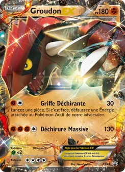 Groudon EX XY42 — XY Black Star Promos