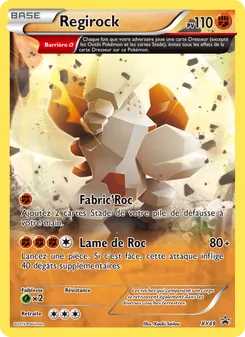 Regirock XY49 — XY Black Star Promos