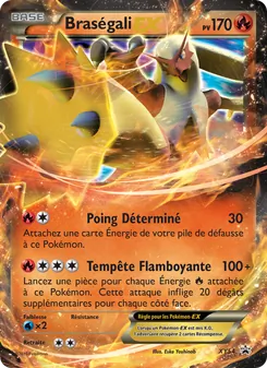 Braségali EX XY54 — XY Black Star Promos