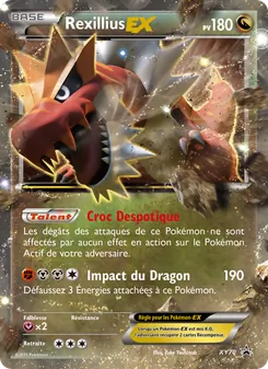 Rexillius EX XY70 — XY Black Star Promos