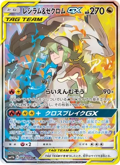 レシラム&ゼクロムGX 064/049 — ドリームリーグ
