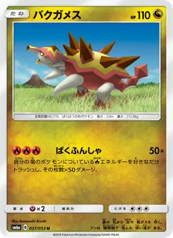 バクガメス 037/053 — ドラゴンストーム