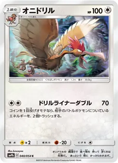 オニドリル 040/054 — フルメタルウォール